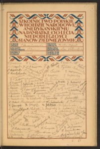 Podpis S. Aptewicz na stronie nr 187 w tomie nr 74