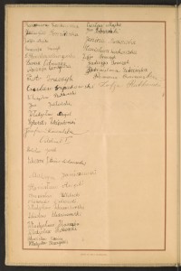 Podpis Stanisław  Awęcki na stronie nr 20 w tomie nr 75