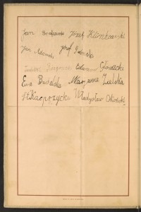 Podpis Jan Adamski na stronie nr 22 w tomie nr 75