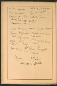 Podpis Tadeusz Boguszewski na stronie nr 40 w tomie nr 75