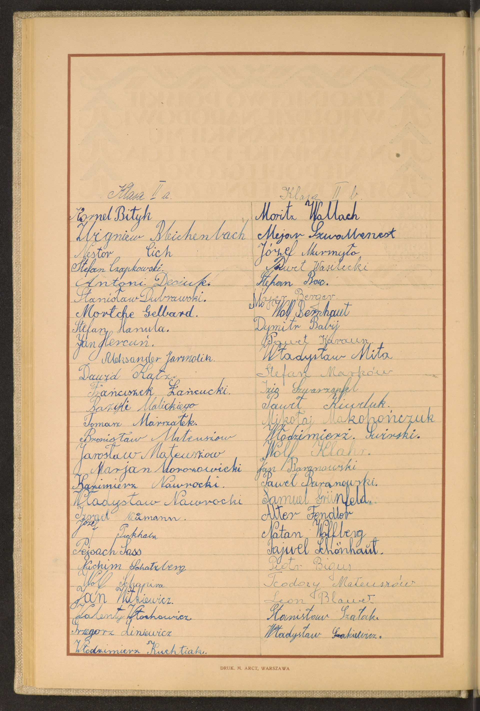 Podpis Władysław Szakiewicz na stronie nr 82 w tomie nr 75