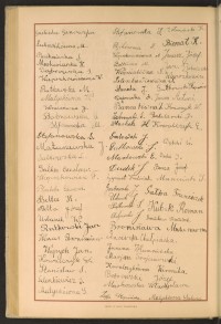 Podpis J. Bakalarski na stronie nr 200 w tomie nr 75