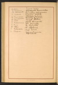 Podpis Kazimiera Borysewicz na stronie nr 280 w tomie nr 76