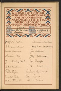 Podpis Zofia Brunejko na stronie nr 77 w tomie nr 77