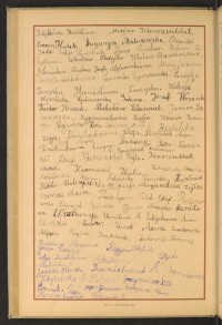 Podpis Zofia Bojar na stronie nr 142 w tomie nr 77