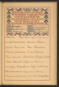 Podpis Janina Bojar na stronie nr 151 w tomie nr 77