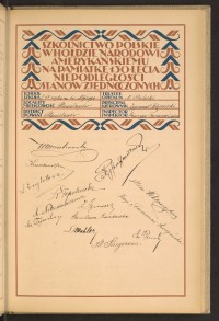 Podpis L. Englot na stronie nr 171 w tomie nr 77