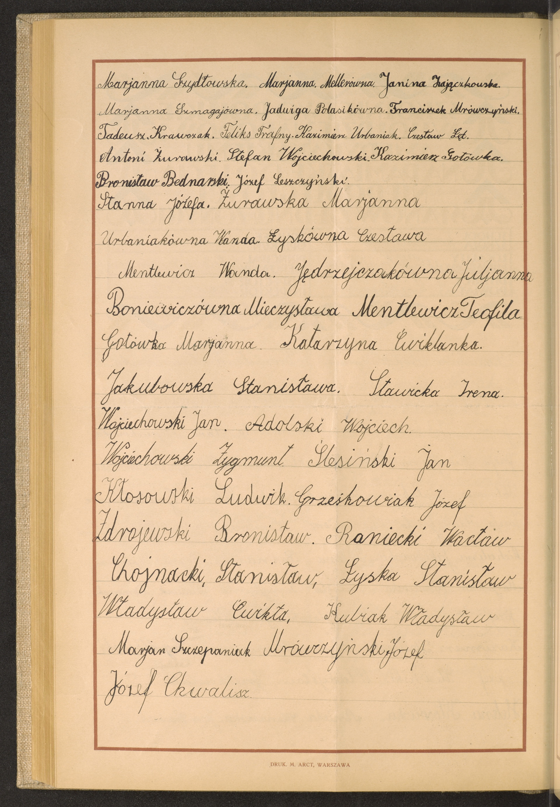 Podpis Władysław Ćwikła na stronie nr 193 w tomie nr 78