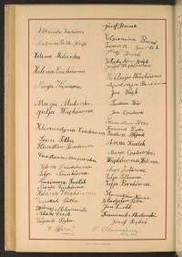 Podpis Józef Banek na stronie nr 277 w tomie nr 78