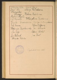 Podpis Cecylia Dziadosz na stronie nr 279 w tomie nr 78