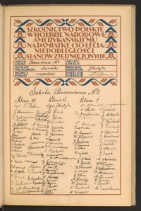 Podpis A. Albosta na stronie nr 27 w tomie nr 79