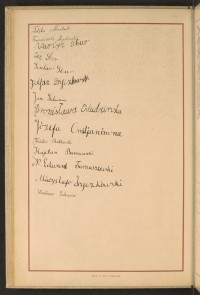 Podpis Kajetan Barczewski na stronie nr 58 w tomie nr 79