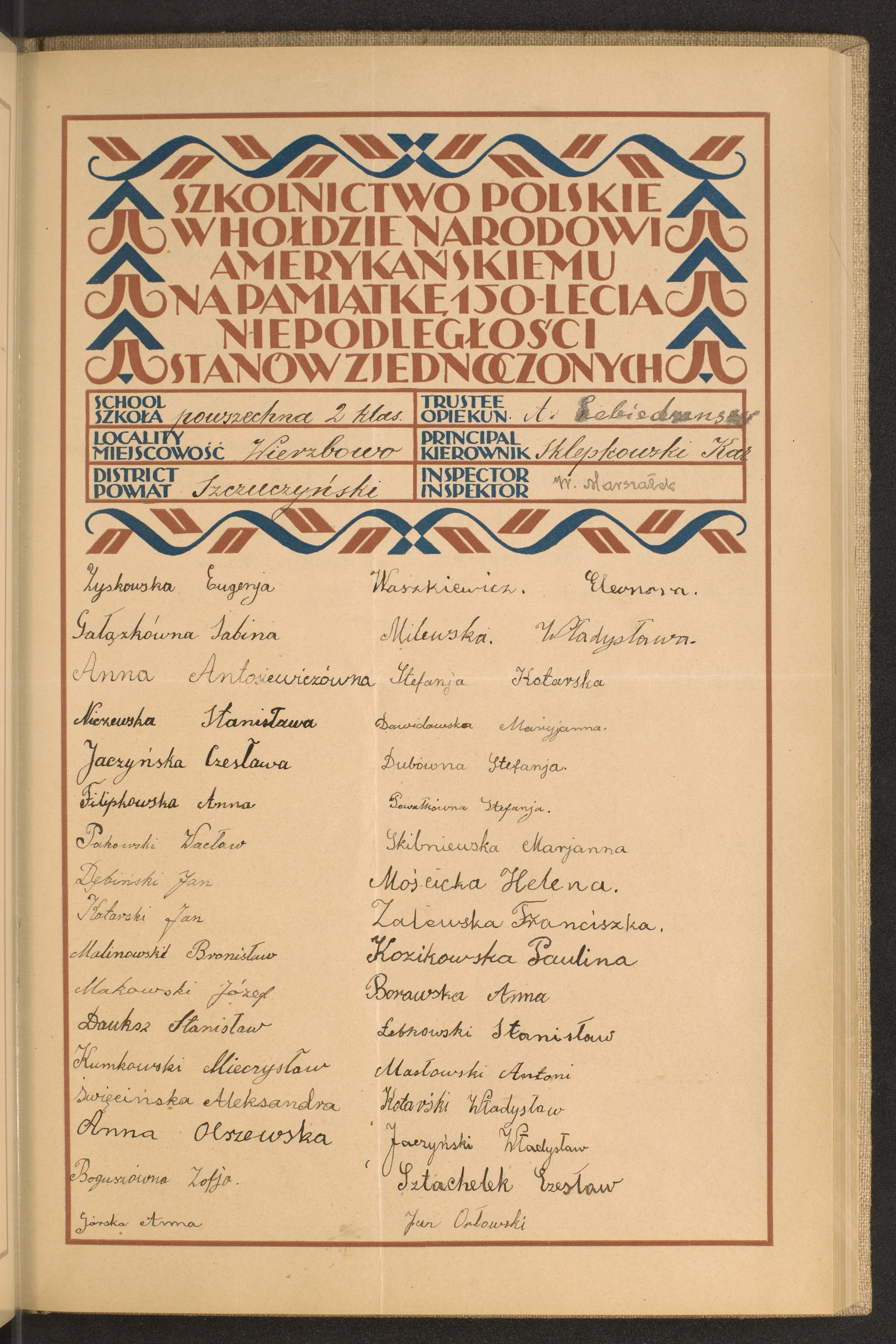 Podpis Jan Orłowski na stronie nr 93 w tomie nr 79