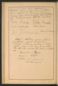 Podpis Czesława Bukowska na stronie nr 130 w tomie nr 79