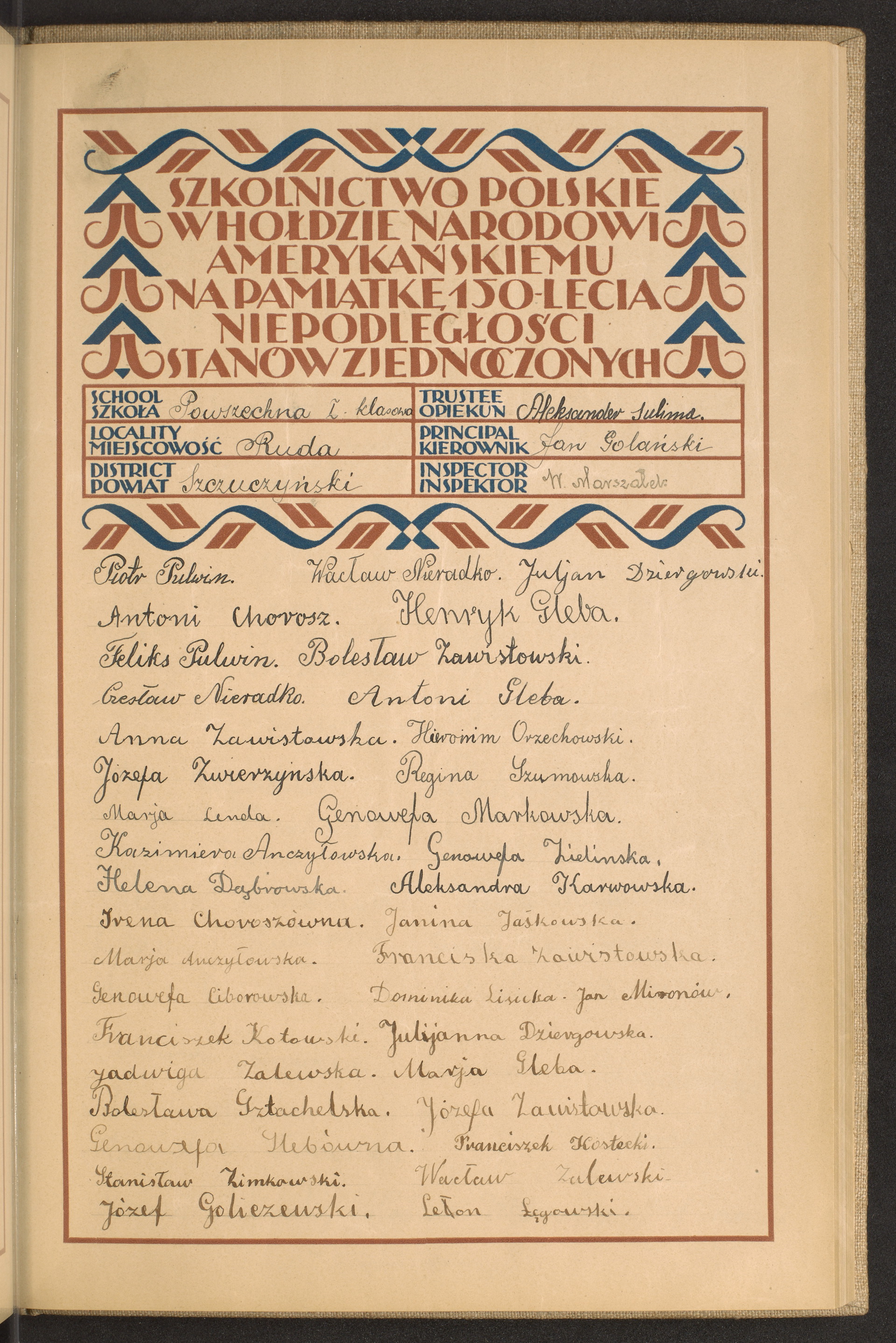 Podpis Aleksander Sulima na stronie nr 159 w tomie nr 79