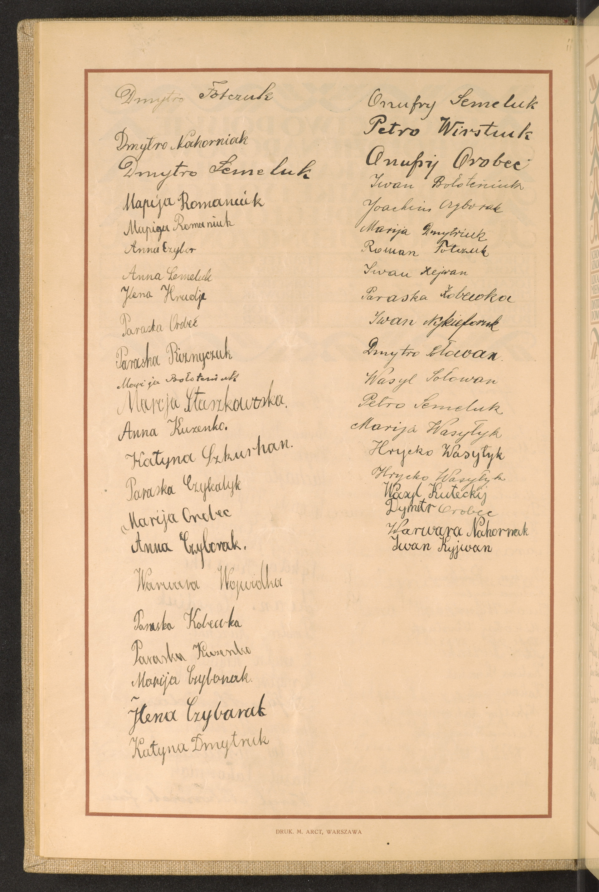 Podpis Iwan Kyjwan na stronie nr 30 w tomie nr 80