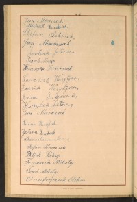 Podpis Jełena Żowtiak na stronie nr 94 w tomie nr 80