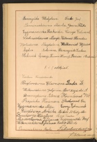 Podpis Walentyna Banach na stronie nr 138 w tomie nr 80