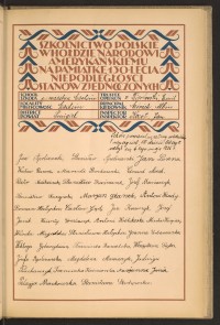 Podpis Józefa Apolinarska na stronie nr 145 w tomie nr 80