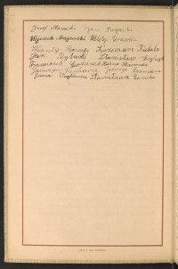 Podpis Walenty Ciszewicz na stronie nr 14 w tomie nr 81