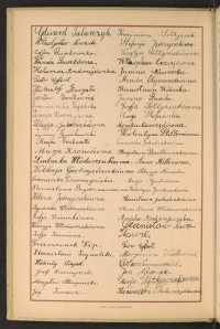 Podpis Aniela Andrzejewska na stronie nr 50 w tomie nr 81