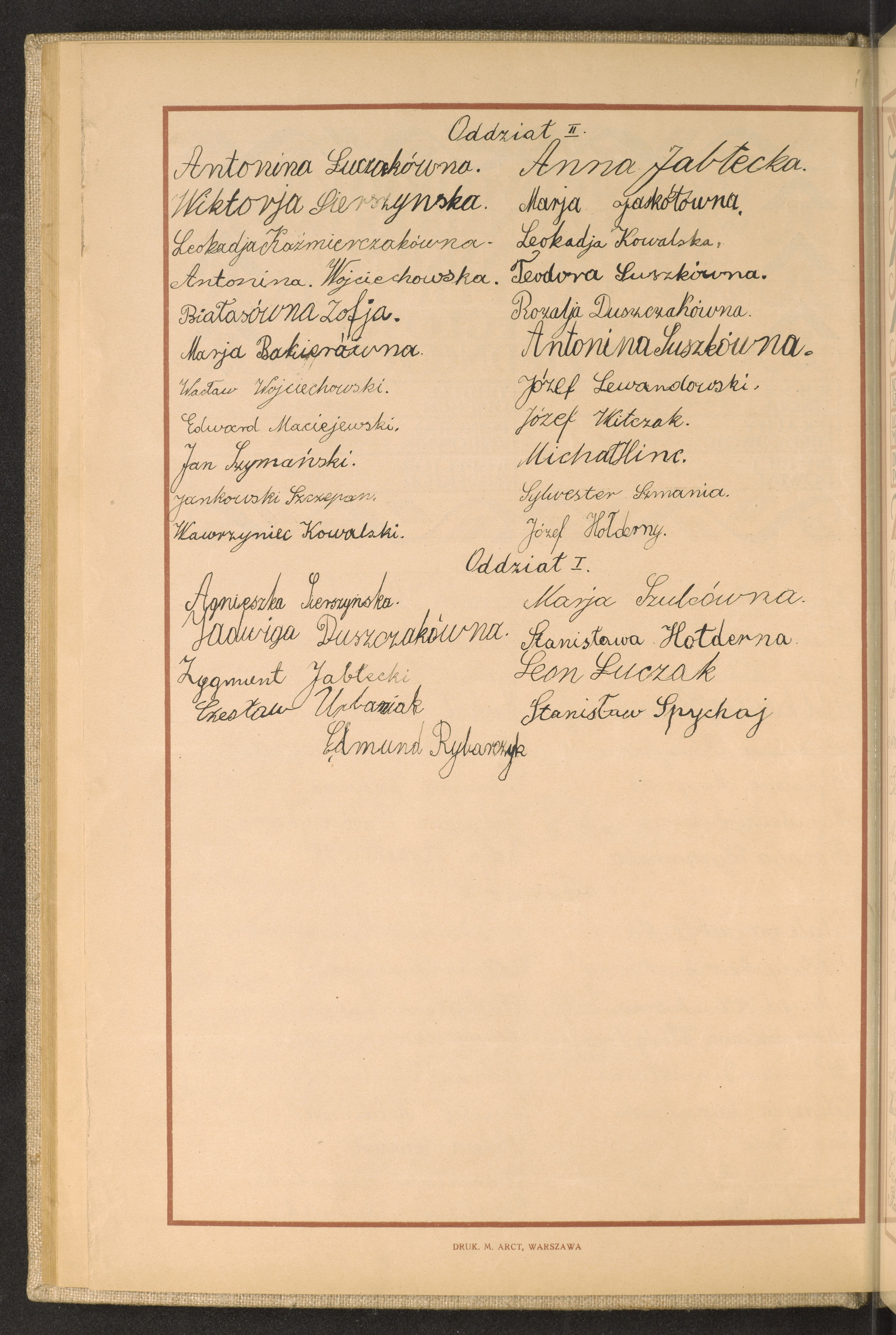 Podpis Stanisław  Spychaj na stronie nr 64 w tomie nr 81