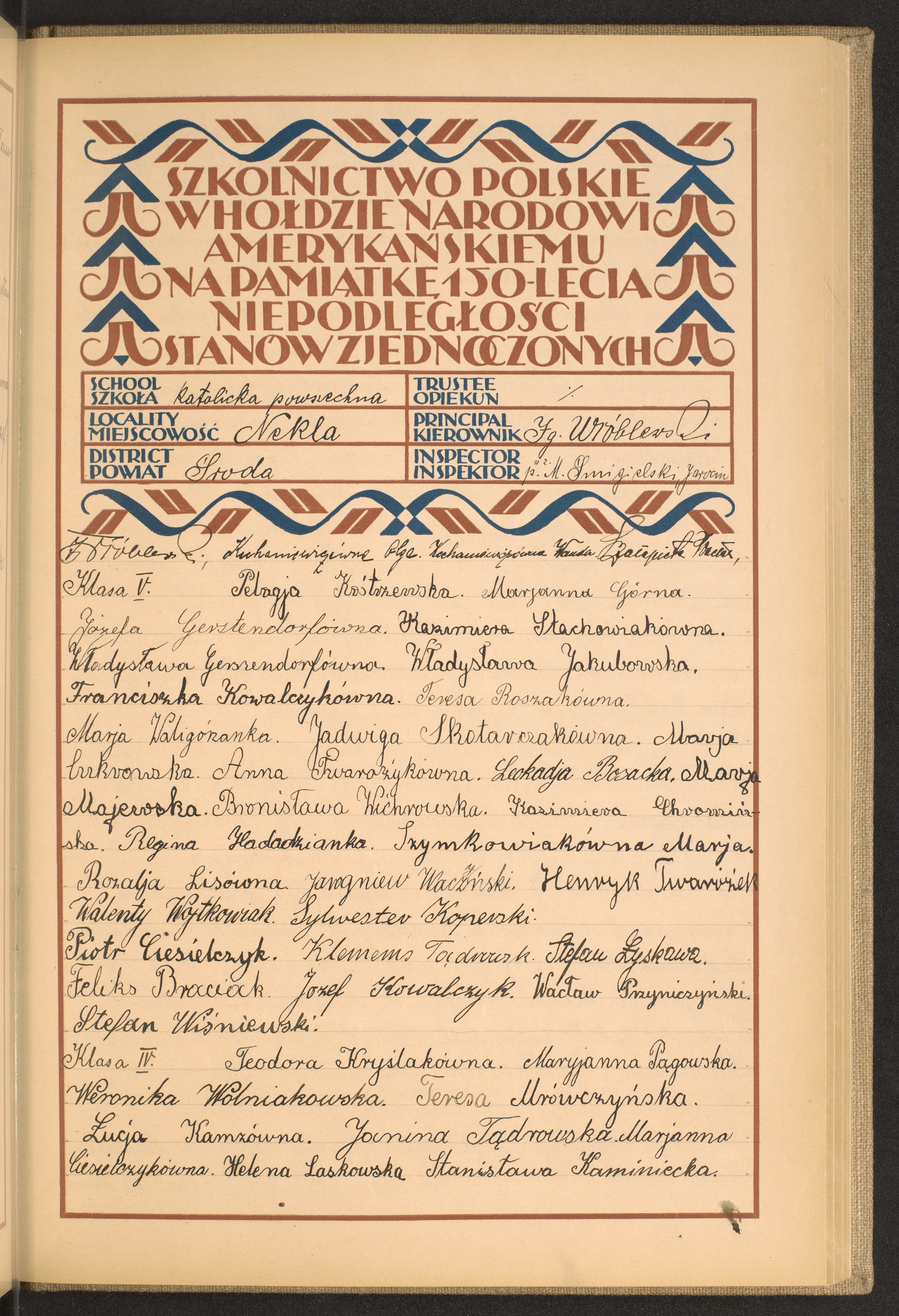 Podpis Leokadia Bosacka na stronie nr 135 w tomie nr 81