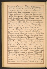 Podpis M. Brzezińska na stronie nr 136 w tomie nr 81