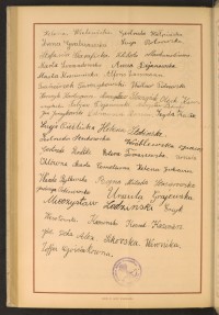 Podpis Marta Cemel na stronie nr 268 w tomie nr 81