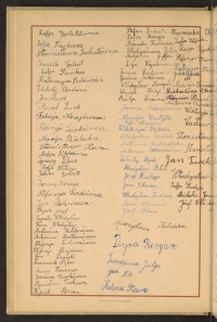 Podpis Stefania Bajor na stronie nr 76 w tomie nr 82