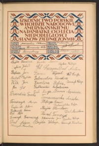 Podpis Franciszek Bajda na stronie nr 85 w tomie nr 82