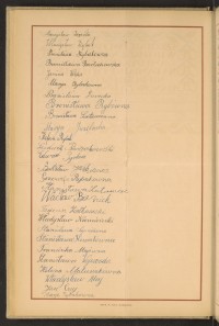 Podpis Bronisława Bartochowska na stronie nr 92 w tomie nr 82