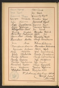 Podpis Maria Bonach na stronie nr 106 w tomie nr 82