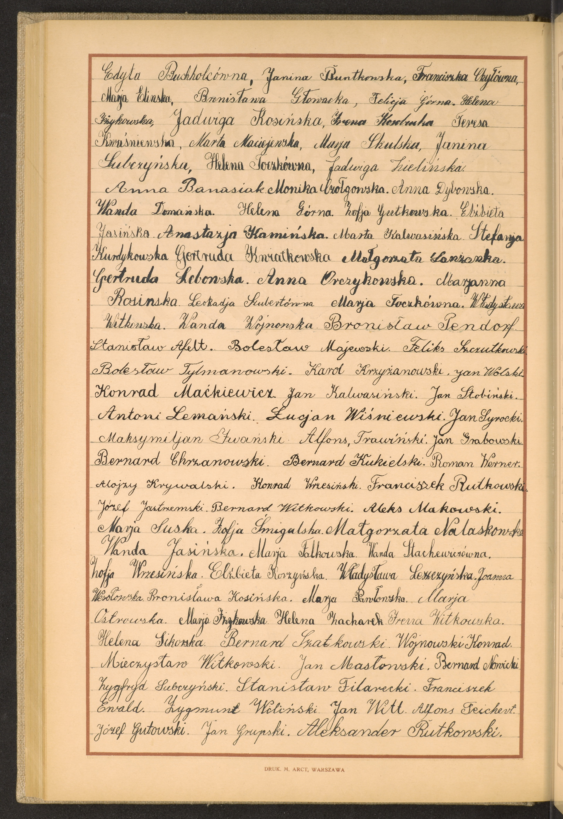 Podpis Edyta Buchholc na stronie nr 180 w tomie nr 82