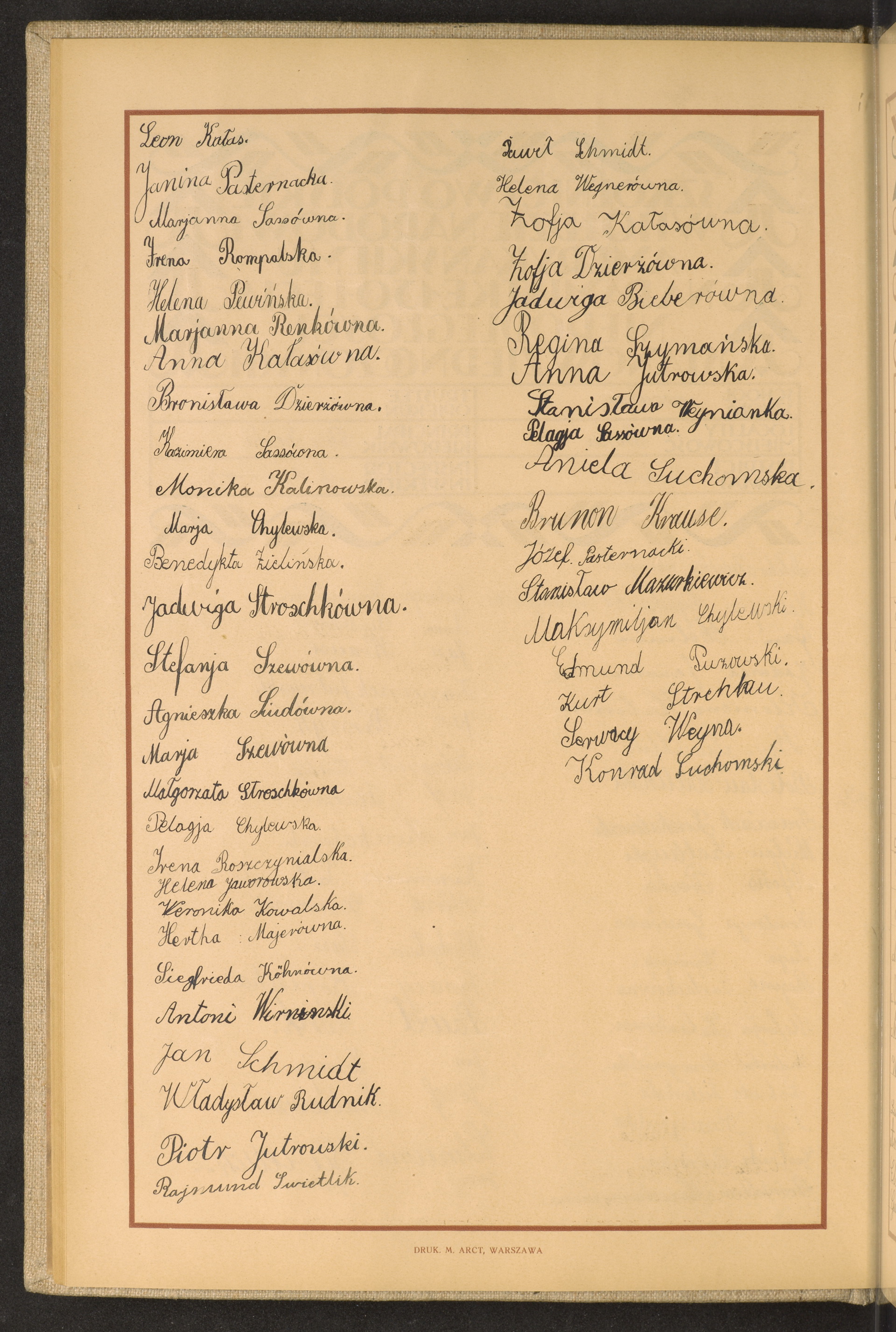 Podpis Paweł Schmidt na stronie nr 40 w tomie nr 83