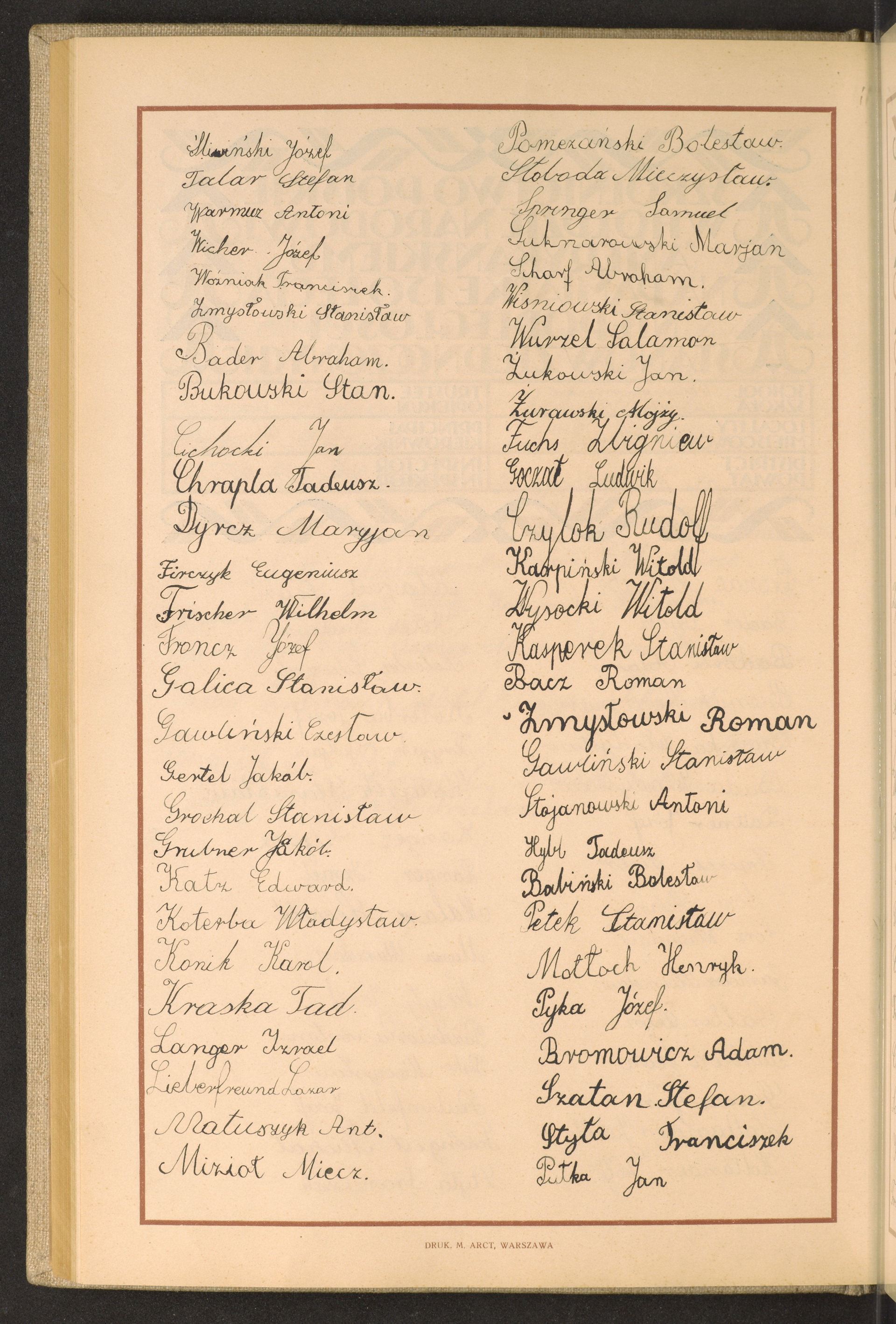 Podpis Stanisław Bukowski na stronie nr 140 w tomie nr 83