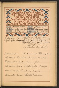 Podpis Irena Adamska na stronie nr 229 w tomie nr 85