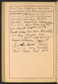 Podpis Helene Blok na stronie nr 234 w tomie nr 85