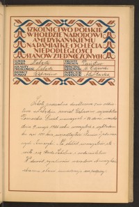 Podpis M. Gajewski na stronie nr 41 w tomie nr 86