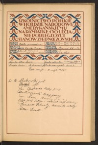 Podpis J. Chojnacki na stronie nr 45 w tomie nr 86