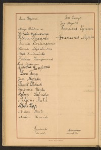 Podpis Maria Blok na stronie nr 26 w tomie nr 87