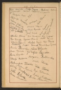 Podpis Sabina Borkowic na stronie nr 132 w tomie nr 87