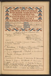 Podpis B. Borowy na stronie nr 133 w tomie nr 87