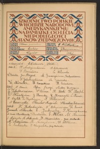 Podpis H. Andrzejczuk na stronie nr 145 w tomie nr 87