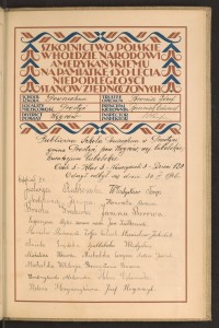 Podpis Bronisława Borowa na stronie nr 195 w tomie nr 87