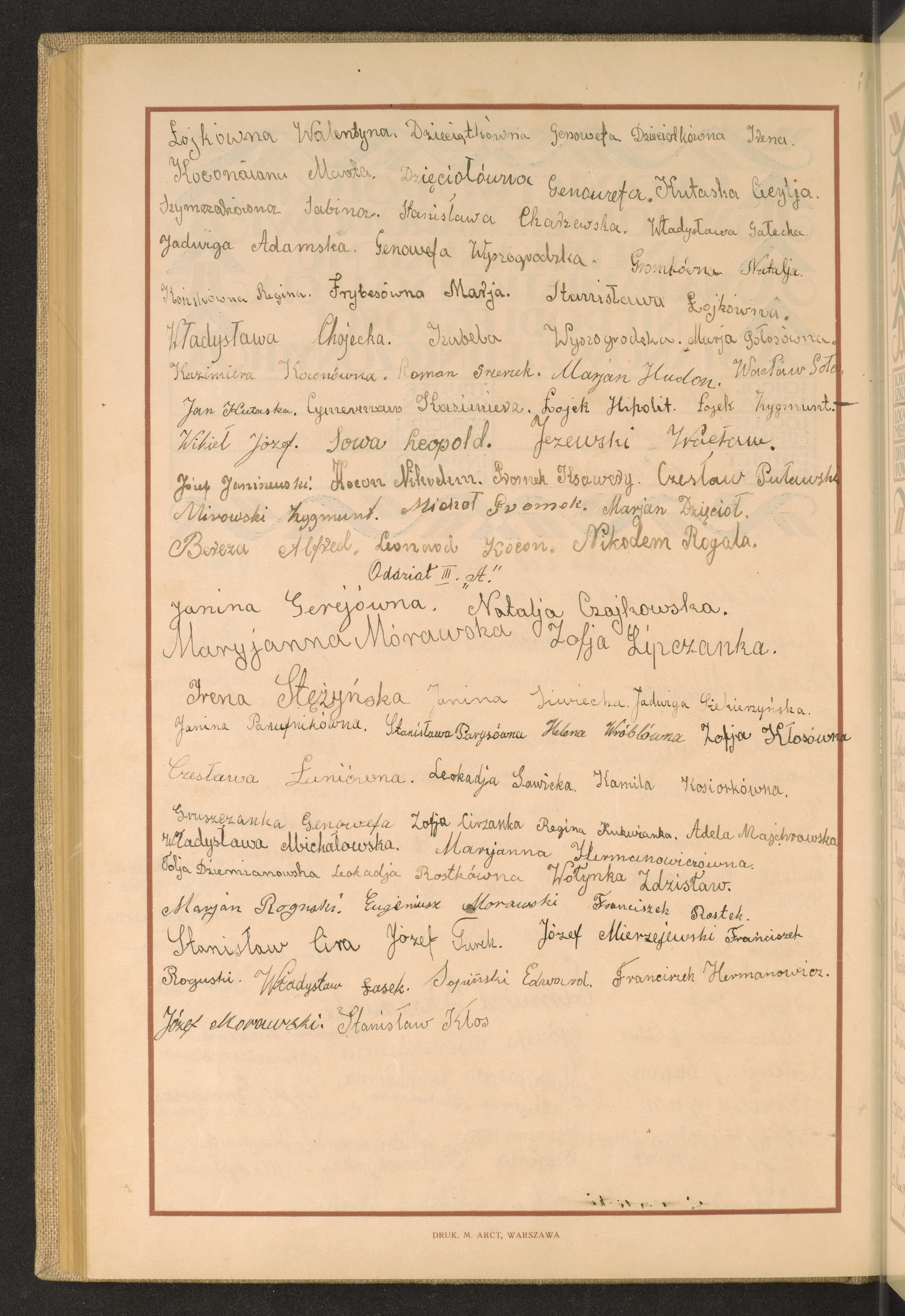 Podpis Sabina Szymczak na stronie nr 226 w tomie nr 87