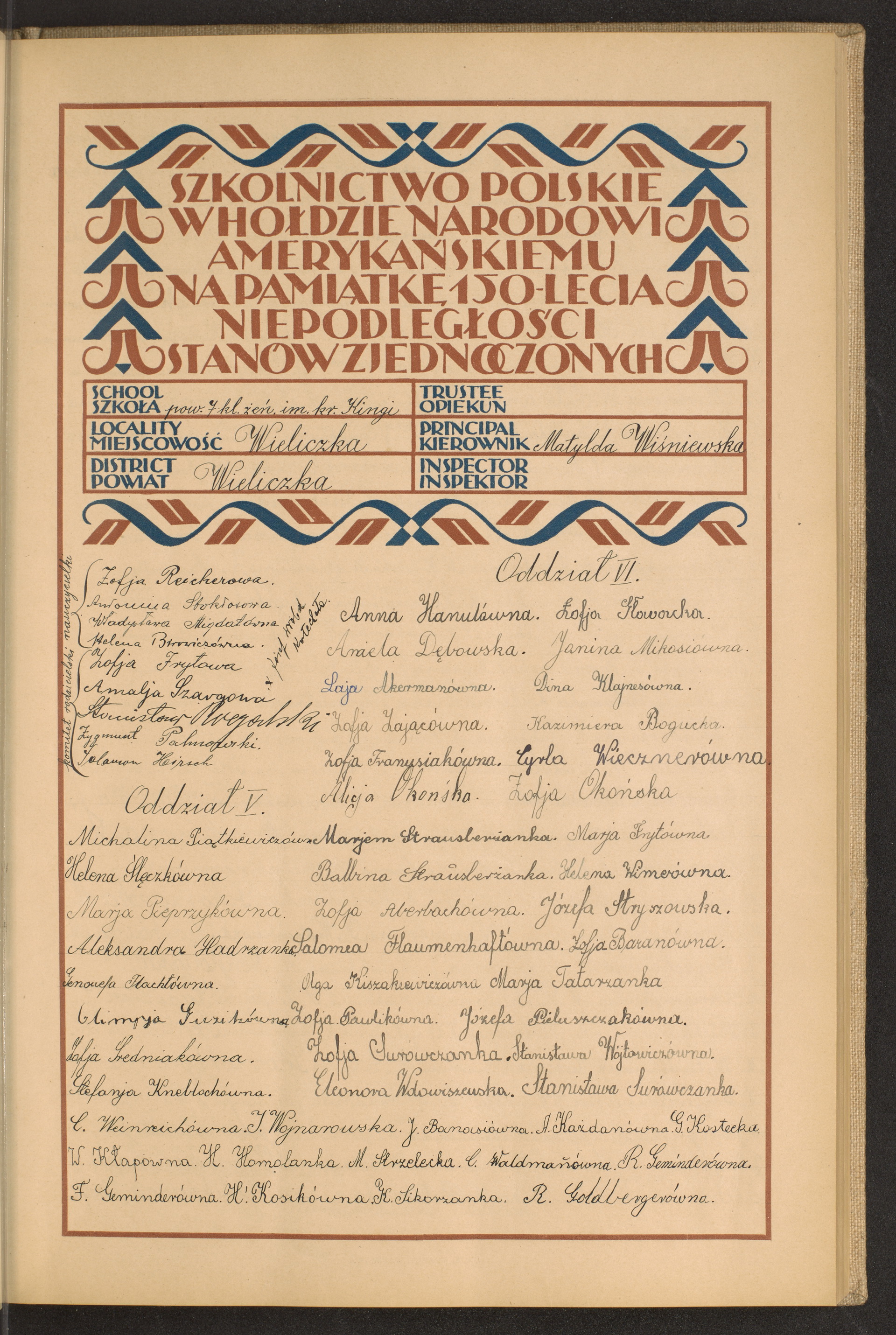 Podpis R. Goldberger na stronie nr 37 w tomie nr 88