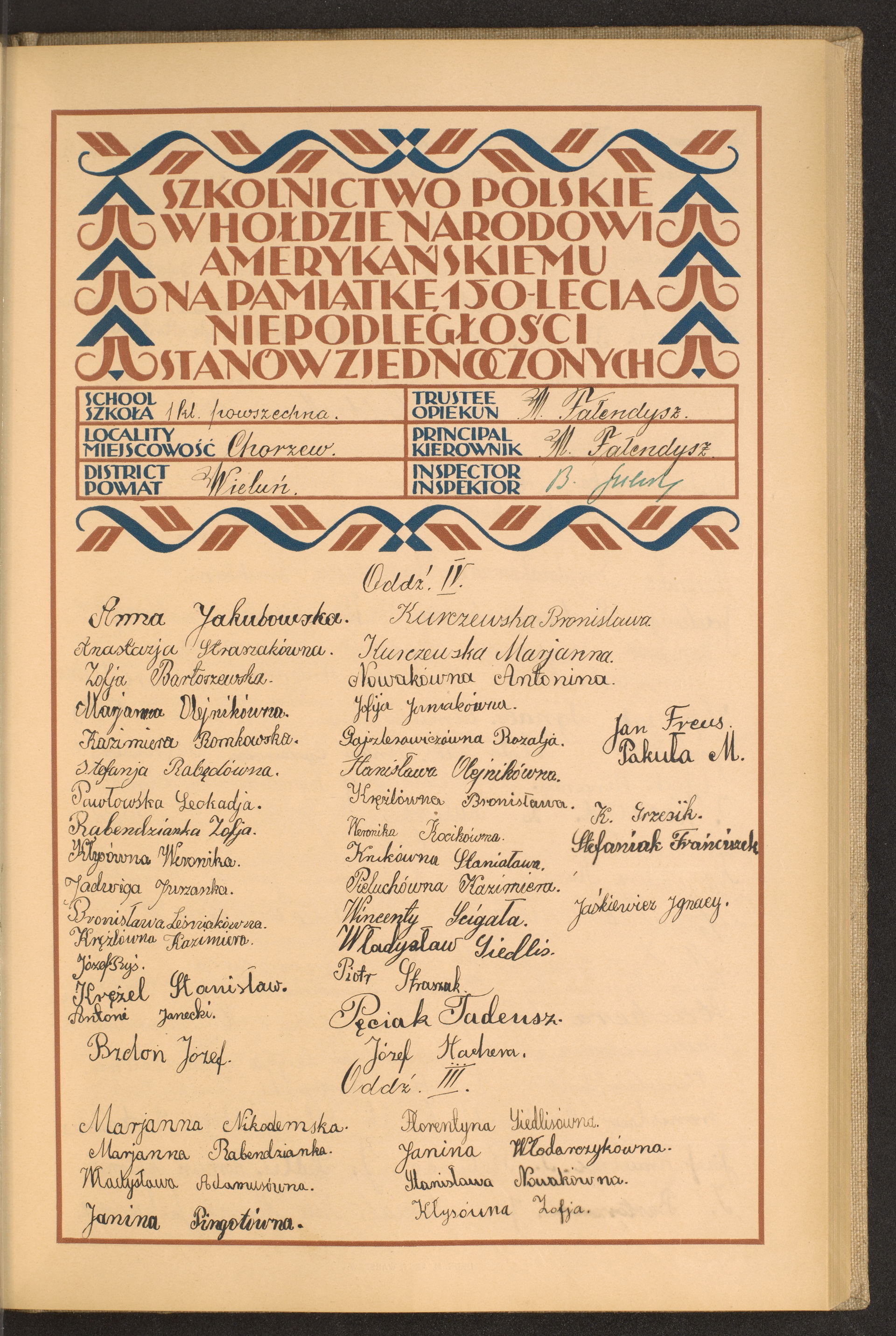 Podpis Kazimiera Krężel na stronie nr 81 w tomie nr 88