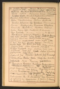 Podpis Władysława Banasiak na stronie nr 124 w tomie nr 88