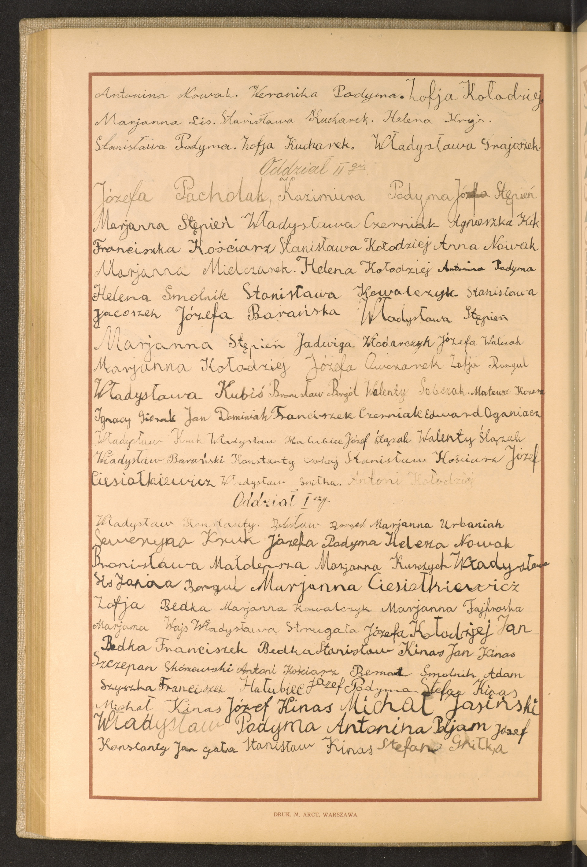 Podpis Stefan Gniłka na stronie nr 150 w tomie nr 88